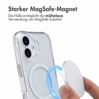 imoshion Rugged Air MagSafe Case Apple iPhone 17 - Transparent