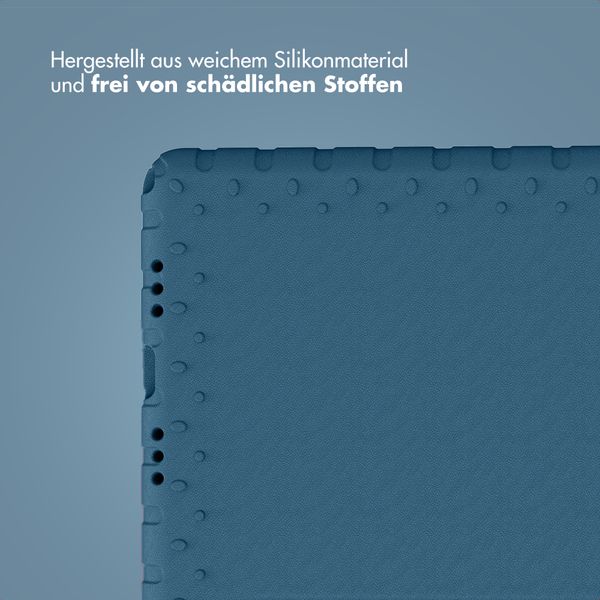 imoshion Schutzhülle mit Handgriff kindersicher Lenovo Tab M11 - Dunkelblau