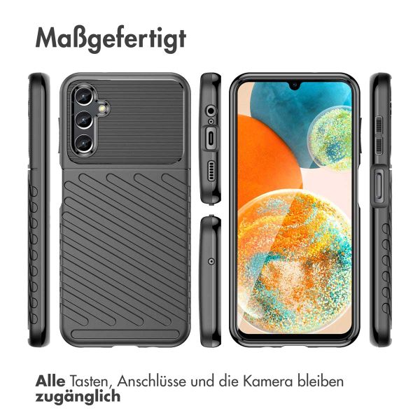 imoshion Thunder Backcover Samsung Galaxy A14 (5G/4G) - Schwarz