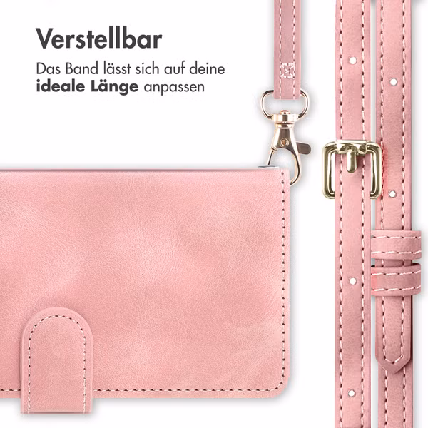 imoshion Klapphülle mit Kordel Xiaomi Redmi Note 15 Pro Plus (5G) - Rosa