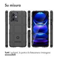 imoshion Rugged Shield Backcover Xiaomi Poco X5 5G - Schwarz