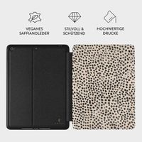 Burga Tablet Case für das iPad 9 (2021) 10.2 Zoll / iPad 8 (2020) 10.2 Zoll / iPad 7 (2019) 10.2 Zoll - Almond Latte