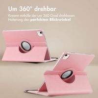 imoshion 360° drehbare Klapphülle Apple iPad Air 13 Zoll (2026) M4 / (2025) M3 / (2024) M2 - Rosa