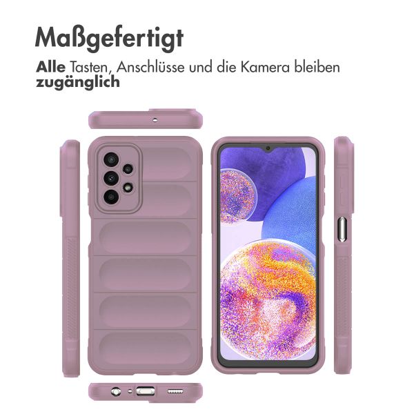 imoshion EasyGrip Back Cover für das Samsung Galaxy A23 (5G) - Violett