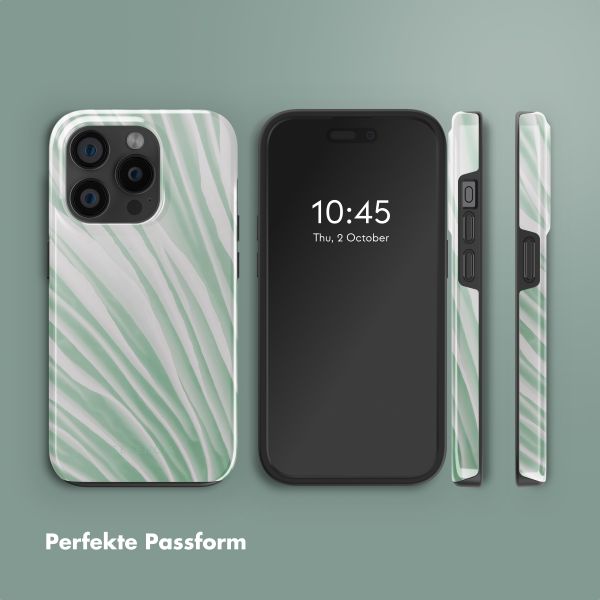 Selencia Vivid Rückabdeckung mit MagSafe Apple iPhone 15 Pro - Nature Grayed Jade