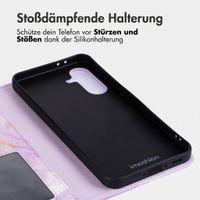 imoshion Design Klapphülle Samsung Galaxy A26 - Purple Marble