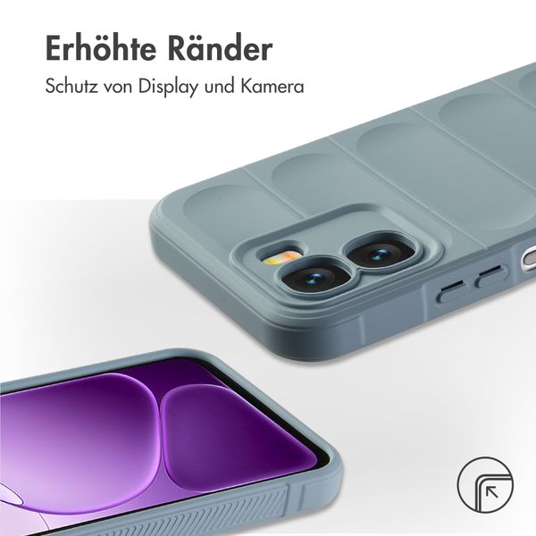 imoshion EasyGrip Backcover Oppo A6x (4G/5G) - Hellblau