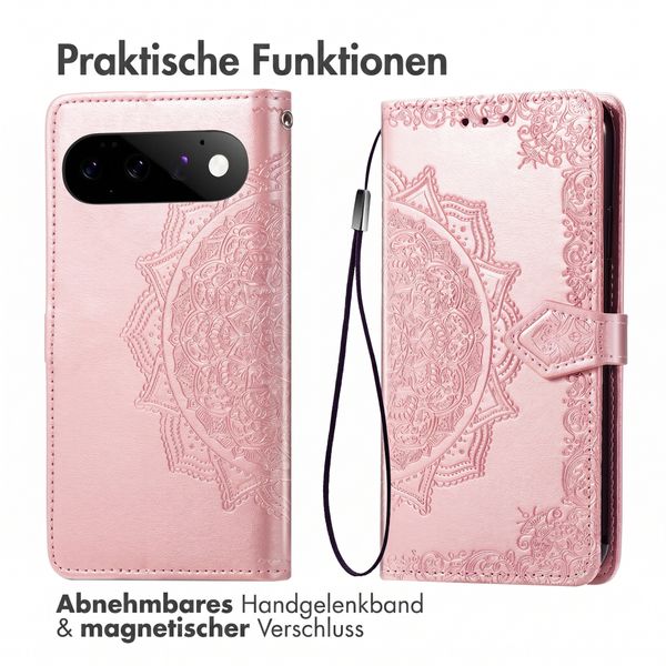 imoshion Mandala Klapphülle Google Pixel 11 Pro - Rose Gold