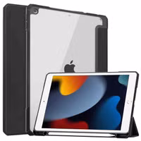 imoshion Trifold Hardcase Klapphülle Apple iPad 9 (2021) 10.2 Zoll / iPad 8 (2020) 10.2 Zoll / iPad 7 (2019) 10.2 Zoll - Schwarz