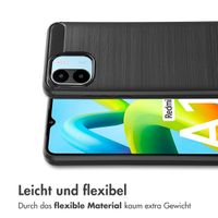 imoshion Brushed Back Cover für das Xiaomi Redmi A1 / A2 - Schwarz