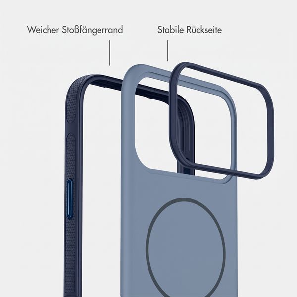 imoshion Color Backcover mit Thin MagSafe Ring Apple iPhone 18 Pro / 17 Pro - Dunkelblau