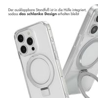 Accezz Ring Stand Backcover mit MagSafe Apple iPhone 15 Pro - Transparent