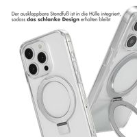 Accezz Ring Stand Backcover mit MagSafe für das iPhone 15 Pro - Transparent