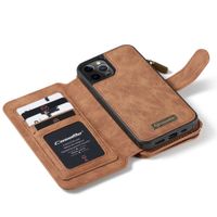 CaseMe Luxuriöse 2-in-1 Portemonnaie-Klapphülle iPhone 12 (Pro)