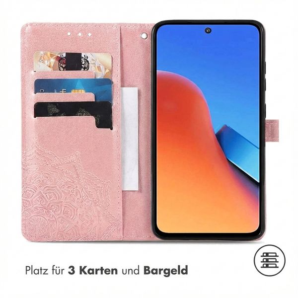 imoshion Mandala Klapphülle Xiaomi Redmi 12 - Rosé gold