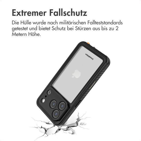 imoshion Wasserdichte 360 Hülle Apple iPhone 17 Pro - Schwarz