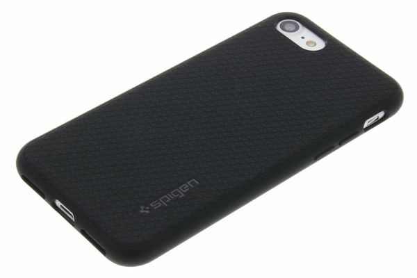 Spigen Liquid Armor Case für das iPhone SE (2022 / 2020) / 8 / 7 - Schwarz