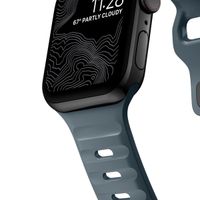 Nomad Sport Armband FKM für das  Apple Watch Series 1 t/m 11 / SE / Ultra (44/45/46/49 mm) - Marine Blue