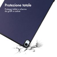imoshion Trifold Klapphülle Apple iPad Air 13 Zoll (2026) M4 / (2025) M3 / (2024) M2 - Dunkelblau