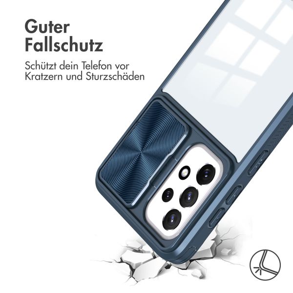 imoshion Back Cover mit Kameraschieber Samsung Galaxy A23 (5G) - Dunkelblau
