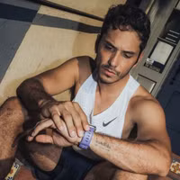 Nomad Tempo Silikonarmband für das  Apple Watch Series 1 - 11 / SE / Ultra (44/45/46/49 mm) - Wide fit - Purple