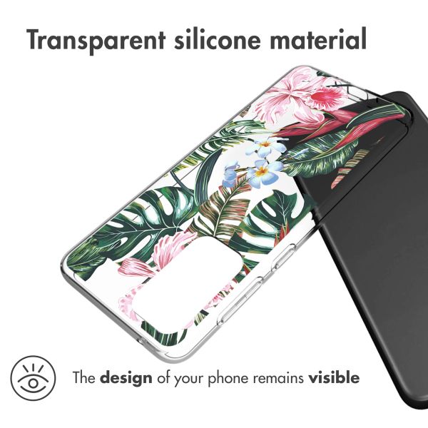 imoshion Design Hülle für das Samsung Galaxy A33 - Tropical Jungle