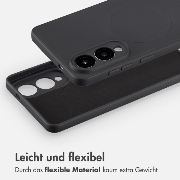 imoshion Color Back Cover mit MagSafe Samsung Galaxy S25 Edge - Schwarz