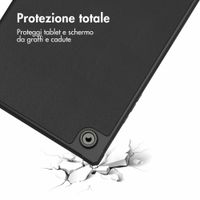 imoshion Trifold Klapphülle Samsung Galaxy Tab A8 - Schwarz