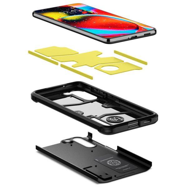 Spigen Tough Armor™ Case für das Samsung Galaxy S21 FE - Schwarz