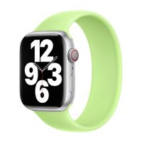 Apple Silikon Solo Loop für das  Apple Watch | 44/45/46/49 mm - Größe 7 - Sprout Green