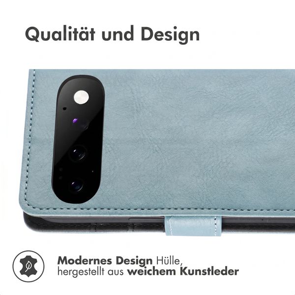 imoshion Luxuriöse Klapphülle Google Pixel 11 - Hellblau