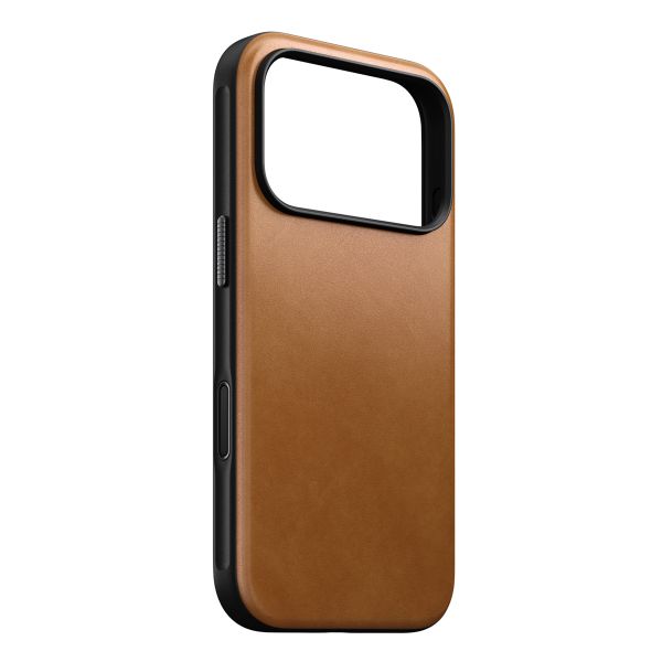 Nomad Modern Leather Case mit MagSafe Apple iPhone 17 Pro - English Tan