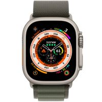 Apple Alpine Loop Band für die Apple Watch Series 1-10 / SE / Ultra (2) - 42/44/45/46/49 mm - Größe S - Grün