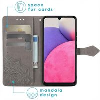 imoshion Mandala Klapphülle Samsung Galaxy A33 - Grau