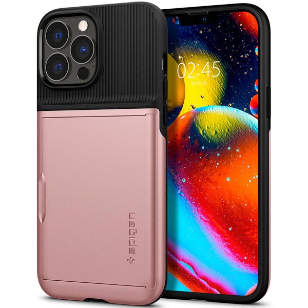 Spigen Slim Armor CS Case für das iPhone 13 Pro - Roségold