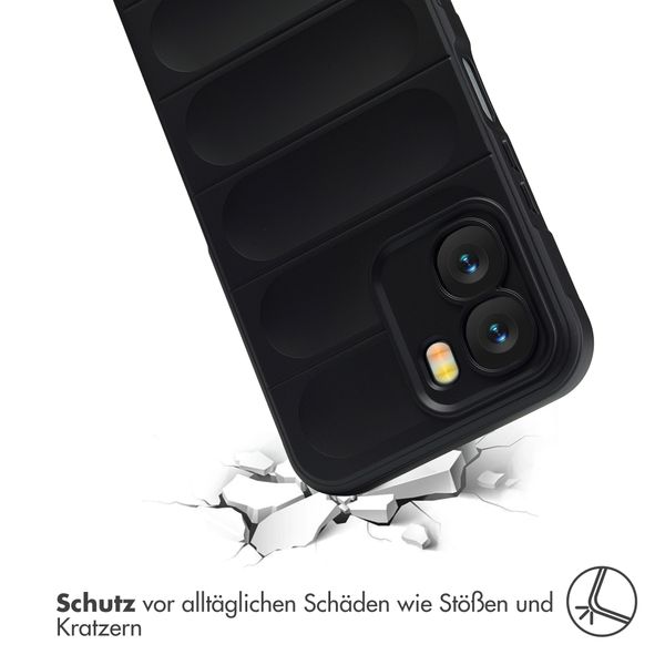 imoshion EasyGrip Backcover Oppo A6x (4G/5G) - Schwarz