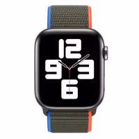 Apple Sport Loop Band für die Apple Watch Series 1 bis 10 / SE / Ultra (2) (44/45/46/49 mm) - Olive