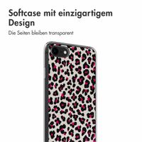 imoshion Design Hülle iPhone SE (2022 / 2020) / 8 / 7 - Leopard Pink