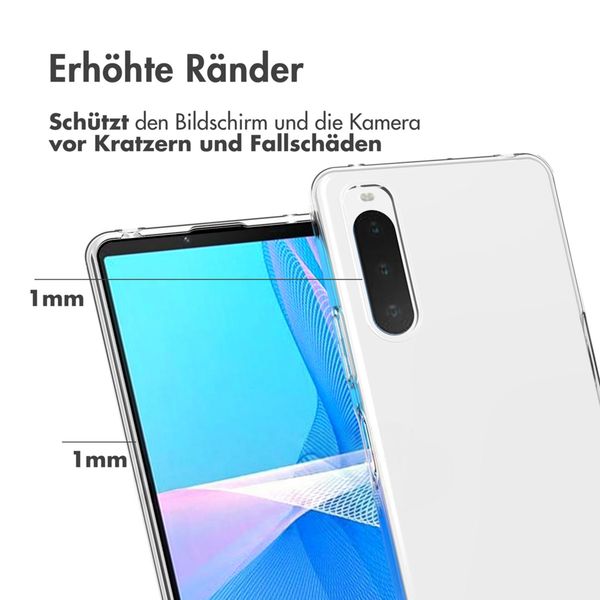 Accezz Clear TPU Backcover Sony Xperia 10 IV - Transparent
