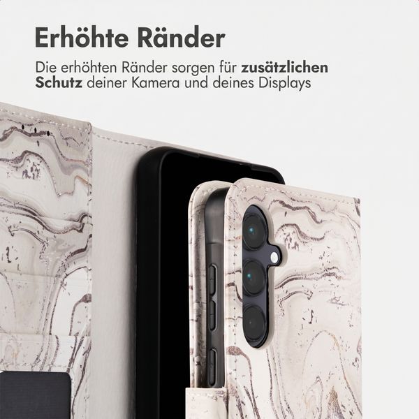 imoshion Design Klapphülle Samsung Galaxy A55 - Sandy Marble