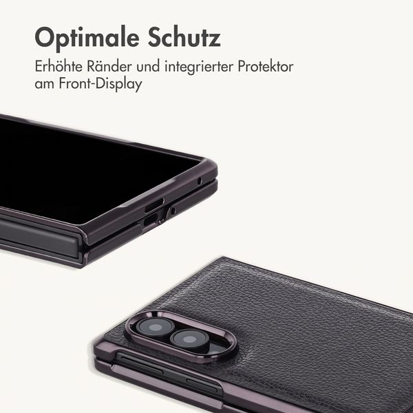 imoshion Kunstleder Backcover Samsung Galaxy Z Fold 8 - Schwarz