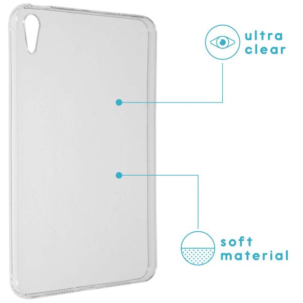 imoshion Gel Case Apple iPad Mini 7 (2024) / iPad Mini 6 (2021) - Transparent