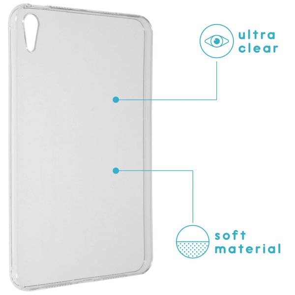 imoshion Gel Case für das iPad Mini 7 (2024) / iPad Mini 6 (2021) - Transparent