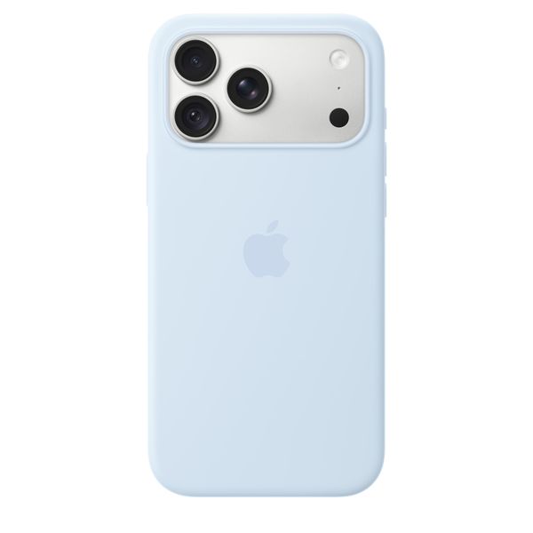Apple Silikonhülle mit MagSafe Apple iPhone 18 Pro Max - Crisp Blue