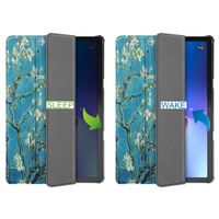 imoshion Design Trifold Klaphülle Lenovo Tab M10 Plus (3rd gen) - Green Plant