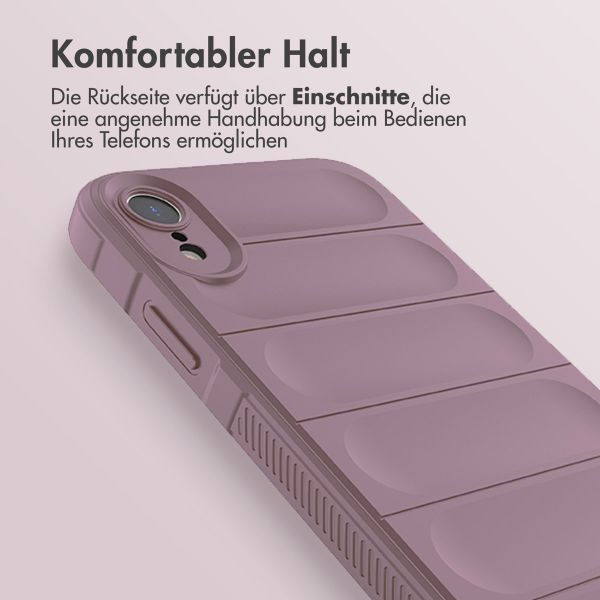 imoshion EasyGrip Back Cover für das iPhone Xr - Violett