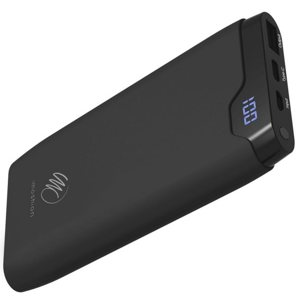 imoshion Powerbank - 6000 mAh - Schnelles Aufladen - Schwarz