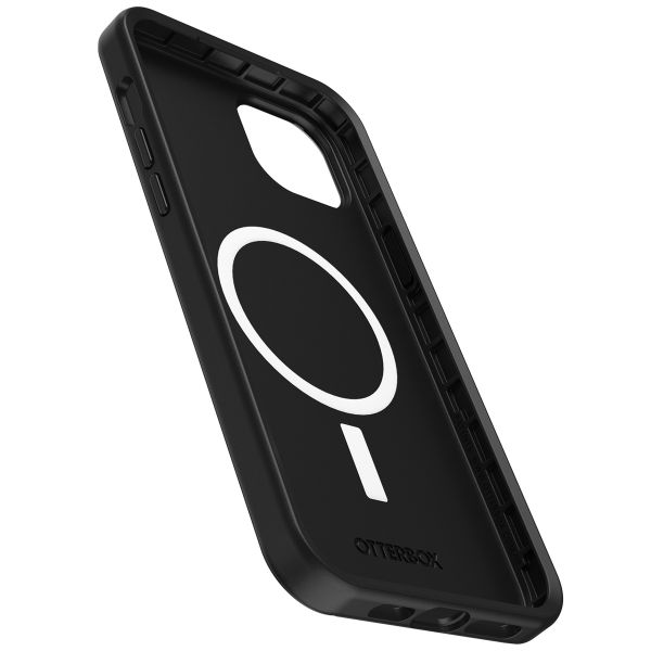 OtterBox Symmetry Backcover MagSafe für das iPhone 15 Plus - Schwarz