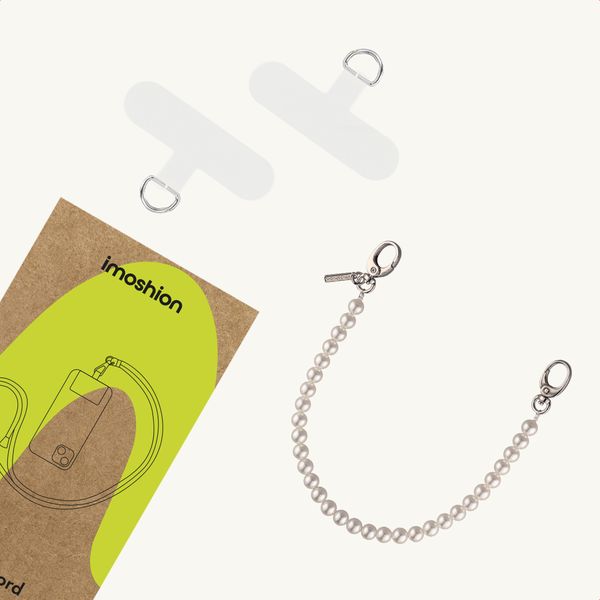 imoshion Perlen-Handykette - Weiß