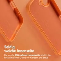 imoshion Color Back Cover mit MagSafe Apple iPhone 16 - Neon Orange
